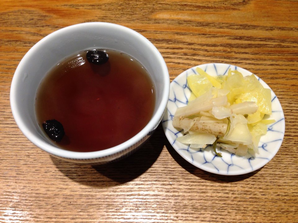 天丼　と　アップルパイの画像