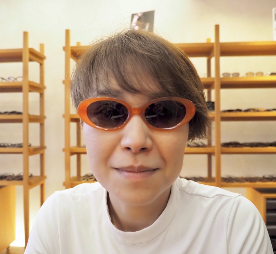 ご機嫌なサングラスの画像