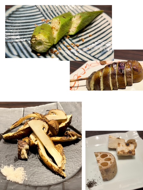 美味しい焼鶏と焼野菜♪の画像